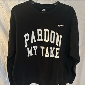 Nike - Pardon My Take Crewneck Sweatshirt
